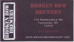 beer business card and similar from Broken Dreams, The Brewery of ( NY-BROB-BIZ-1 )