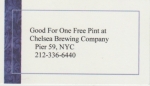 beer business card and similar from Circa Brewing Co ( NY-CHEL-BIZ-2 )