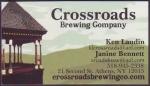 beer business card and similar from Crystal Spring Brewing Co.  ( NY-CROS-BIZ-1 )