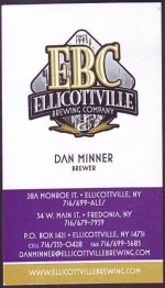 beer business card and similar from Empire Brewing Co. ( NY-ELLI-BIZ-1 )