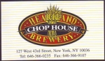 beer business card and similar from Heavily Brewing Co.  ( NY-HART-BIZ-2 )