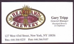 beer business card and similar from Heavily Brewing Co.  ( NY-HART-BIZ-3 )