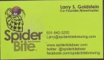 beer business card and similar from Spotted Octopus Brewing Co. ( NY-SPID-BIZ-1 )