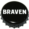 beer crown cap from Brazen Brewing ( NY-BRAV-CAP-2 )