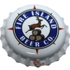 beer crown cap from First Line Brewing ( NY-FIRE-CAP-1 )