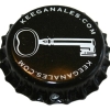 beer crown cap from Keg & Lantern Brewing Co ( NY-KEEG-CAP-1 )