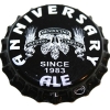 beer crown cap from Metropolis Brewery Inc. ( NY-MEND-CAP-4 )