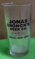 beer glassware from Bronx Brewery, The ( NY-BRON-GLS-1 )