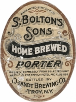 beer label from Bonny Brewery Co ( NY-BOLT-LAB-2 )