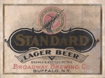 beer label from Broken Bow Brewery ( NY-BROA-LAB-1 )