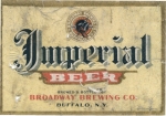 beer label from Broken Bow Brewery ( NY-BROA-LAB-2 )