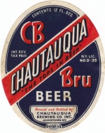 beer label from Chelsea Brewing Co. ( NY-CHAU-LAB-1 )