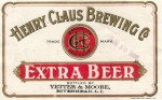 beer label from Claus-Lipsius Brewing Co. ( NY-CLAU-LAB-2 )