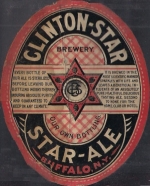 beer label from Cobblestone Winery & Brewery ( NY-CLIN-LAB-1 )