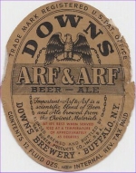 beer label from Drowned Lands Brewery ( NY-DOW-LAB-1 )