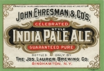 beer label from Ehret, George, Brewery, Inc. ( NY-EHRE-LAB-1 )