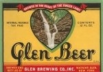 beer label from Glenmere Brewing Company ( NY-GLEB-LAB-1 )