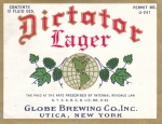 beer label from Goldenrod Brewery, Inc. ( NY-GLOB-LAB-4 )