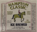 beer label from Hank Hudson Brewing Co. ( NY-HAMP-LAB-2 )