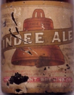 beer label from India Wharf Brewing Co. ( NY-INDE-LAB-2 )