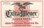 beer label from Johnson