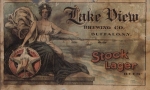 beer label from Landmark Beer Co ( NY-LAKV-LAB-1 )