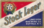 beer label from Landmark Beer Co ( NY-LAKV-LAB-3 )