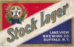 beer label from Landmark Beer Co ( NY-LAKV-LAB-4 )