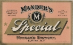 beer label from Manhattan Brewing Co. ( NY-MAND-LAB-1 )