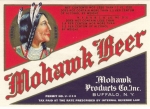 beer label from Mohawk Valley Brewing Co. ( NY-MOHA-LAB-1 )