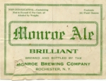 beer label from Monroe Eckstein Brewing Co., Constanz Brewery ( NY-MONR-LAB-4 )