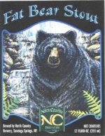 beer label from North Fork Brewing Co - Long Island ( NY-NORT-LAB-3 )