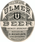 beer label from Unassigned New York ( NY-ULME-LAB-1 )