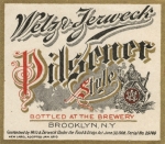 beer label from West End - Saranac ( NY-WELZ-LAB-6 )