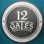 beer coaster from 16 Stone Brewpub ( NY-12GT-1 )