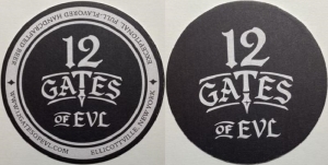 beer coaster from 16 Stone Brewpub ( NY-12GT-6 )