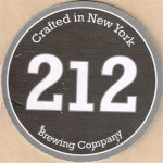 beer coaster from 42 North Brewing Company ( NY-212-2 )