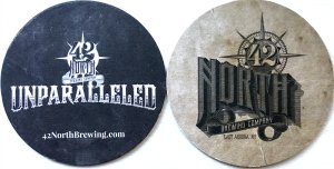 beer coaster from 6 Degrees of Separation ( NY-42NO-1 )