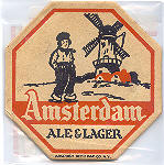 beer coaster from Andean Brewing Co. (Nap Time Liquid Creation) (Kuka Beer) ( NY-AMS-4 )