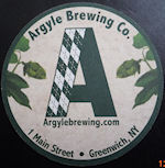 beer coaster from Arnold & Co. ( NY-ARGY-1 )