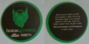 beer coaster from Aspire Brewing ( NY-ARTI-4 )