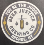 beer coaster from Beer Kind Brewing ( NY-BEEJ-1 )