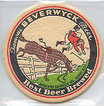 beer coaster from Beverwyck Breweries, Inc. (Beverwyck Brewing Co.) ( NY-BEV-24 )