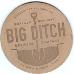 beer coaster from Big Dogs Brewery ( NY-BIGD-3 )