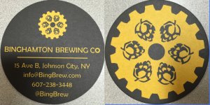 beer coaster from Birdland Brewing ( NY-BIN-1 )