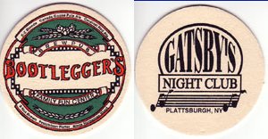 beer coaster from Boots Brewing Company ( NY-BOOT-2 )