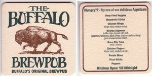 beer coaster from Buffalo Co-Operative Brewing Co. ( NY-BPUB-1 )