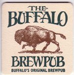 beer coaster from Buffalo Co-Operative Brewing Co. ( NY-BPUB-1A )