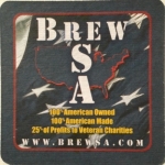 beer coaster from BriarBrothers Brewing Company ( NY-BRSA-1 )