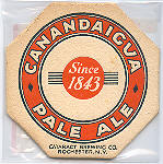 beer coaster from Catskill Brewery ( NY-CAT-4 )